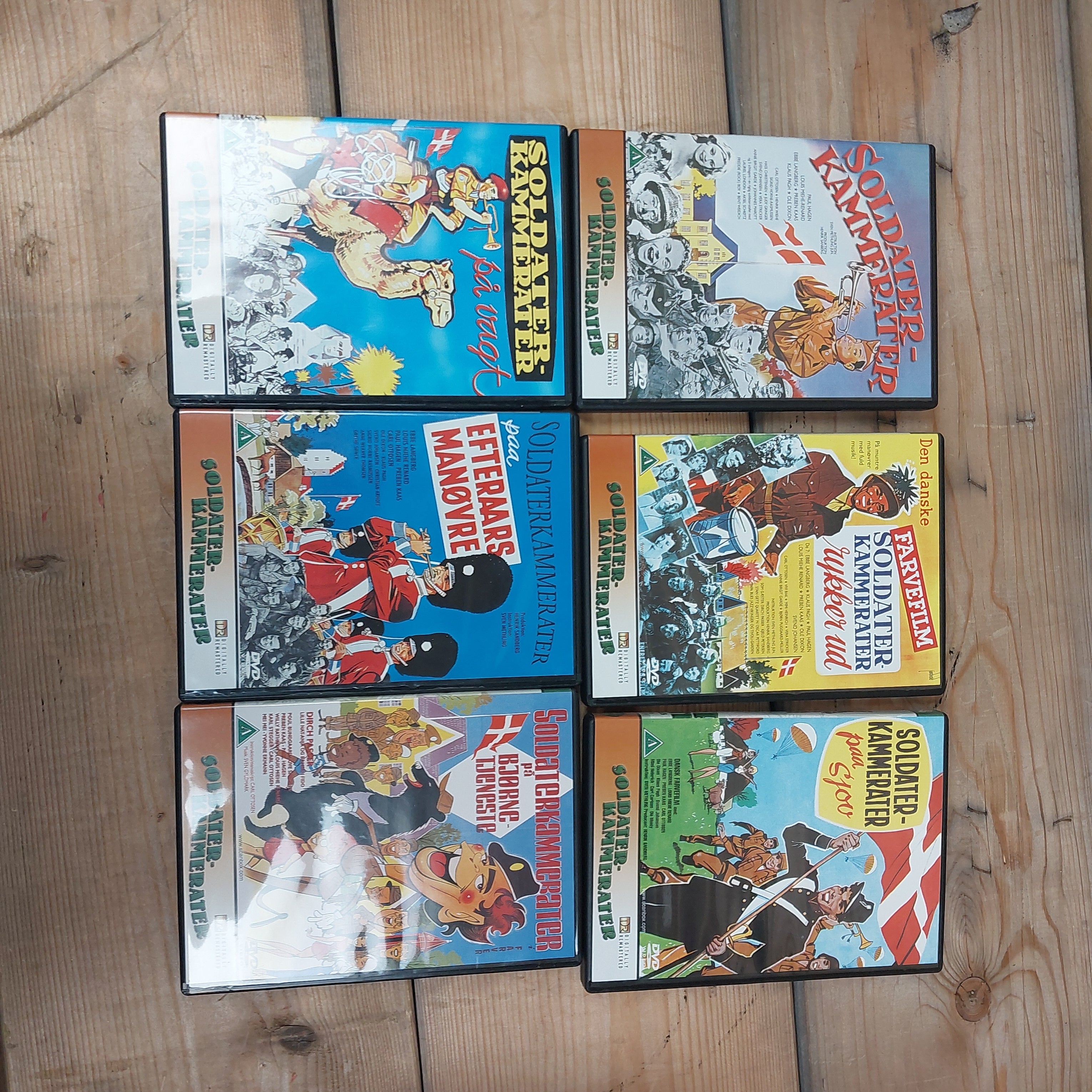 DVD samling - Soldaterkammerater