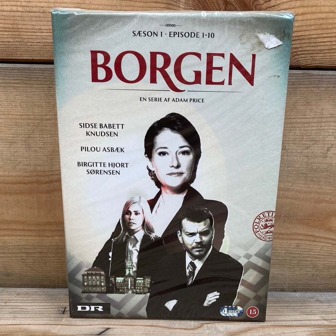 Borgen sæson 1-10, uåbnet dvd-pakke