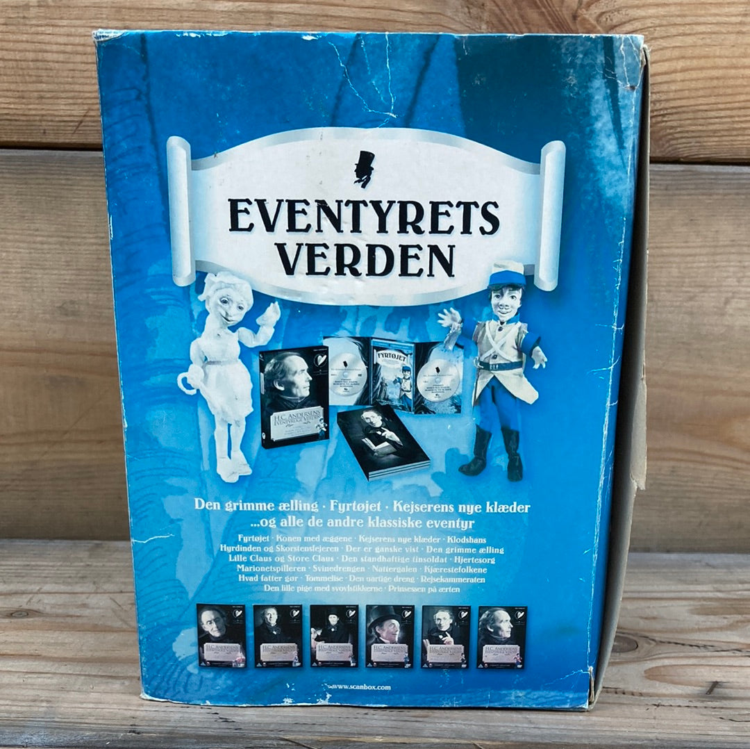 Eventyrets Verden, delvist uåbnet dvd-pakke