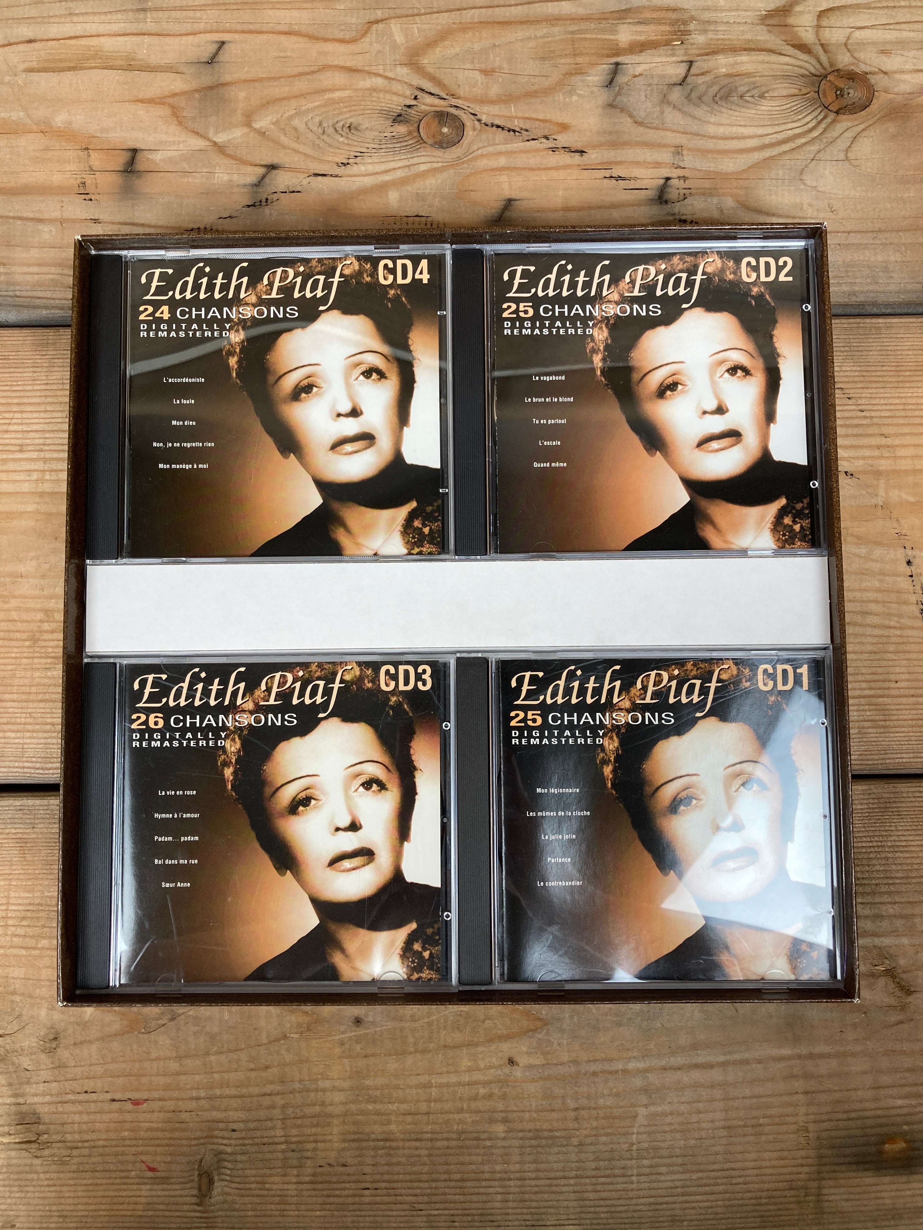 Edith Piaf cd-samling