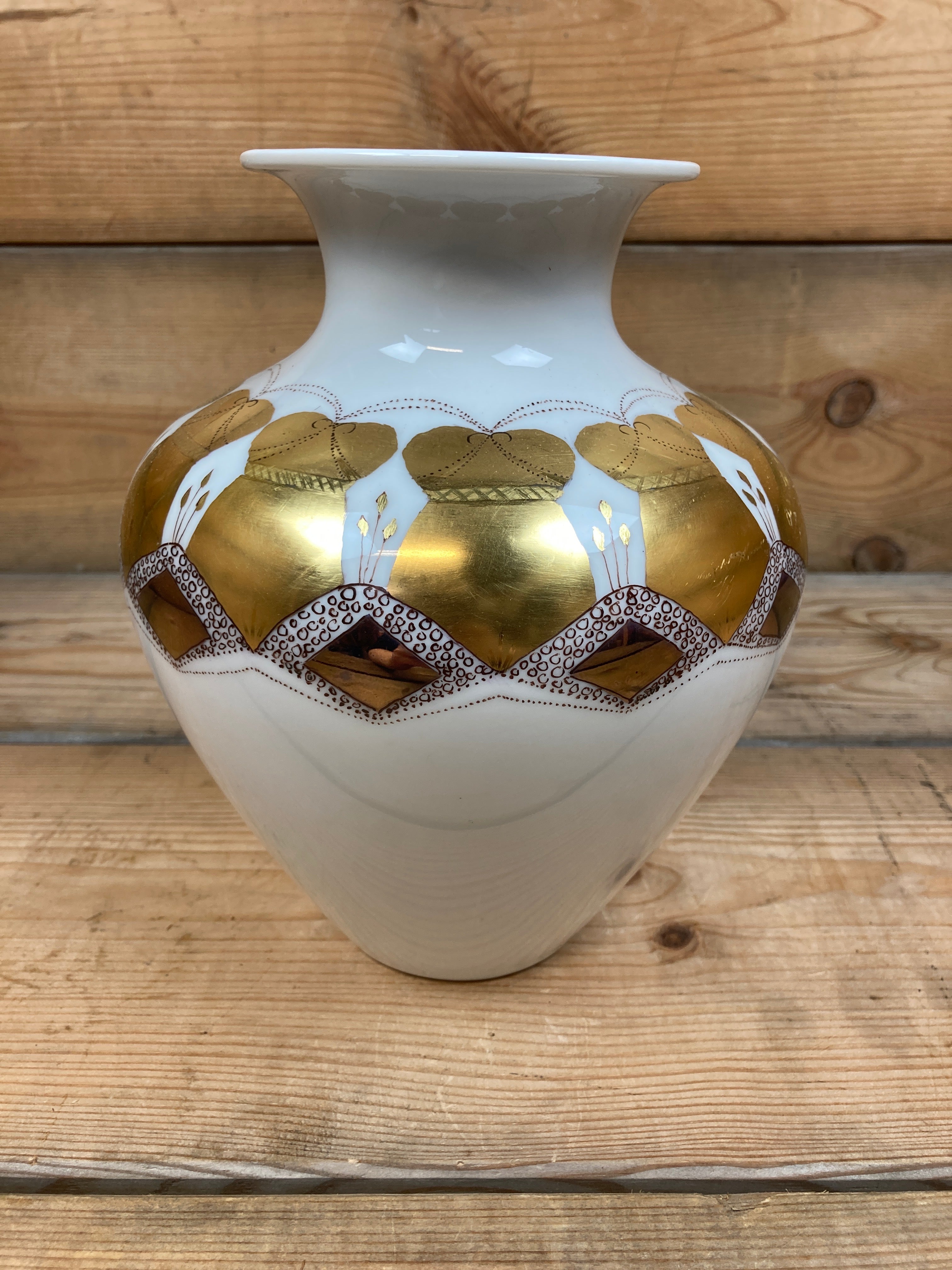 Håndmalet vase