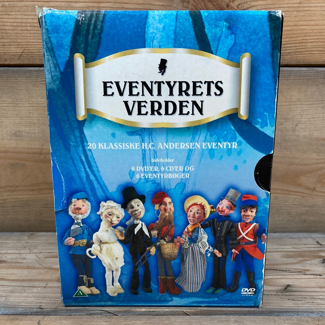 Eventyrets Verden, delvist uåbnet dvd-pakke