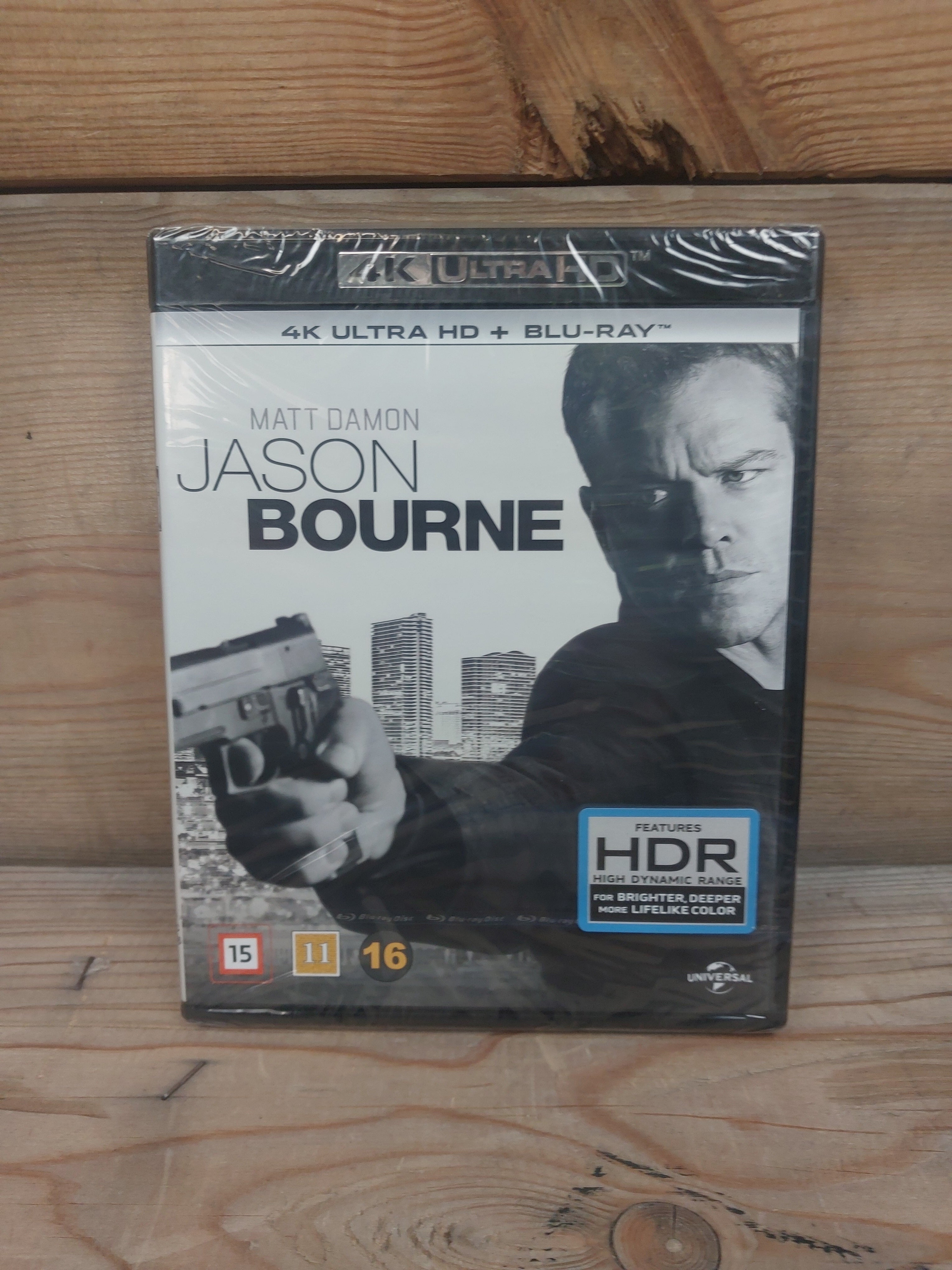 4K Ultra HD + blu-ray - Jason Bourne