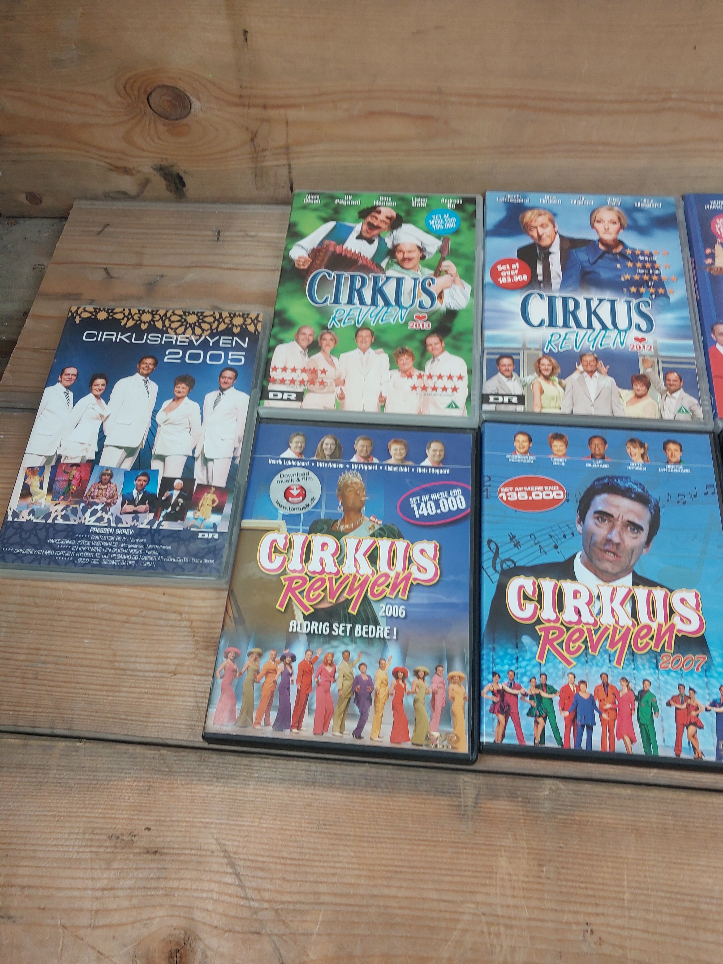 DVD - Samling Cirkus Revyen