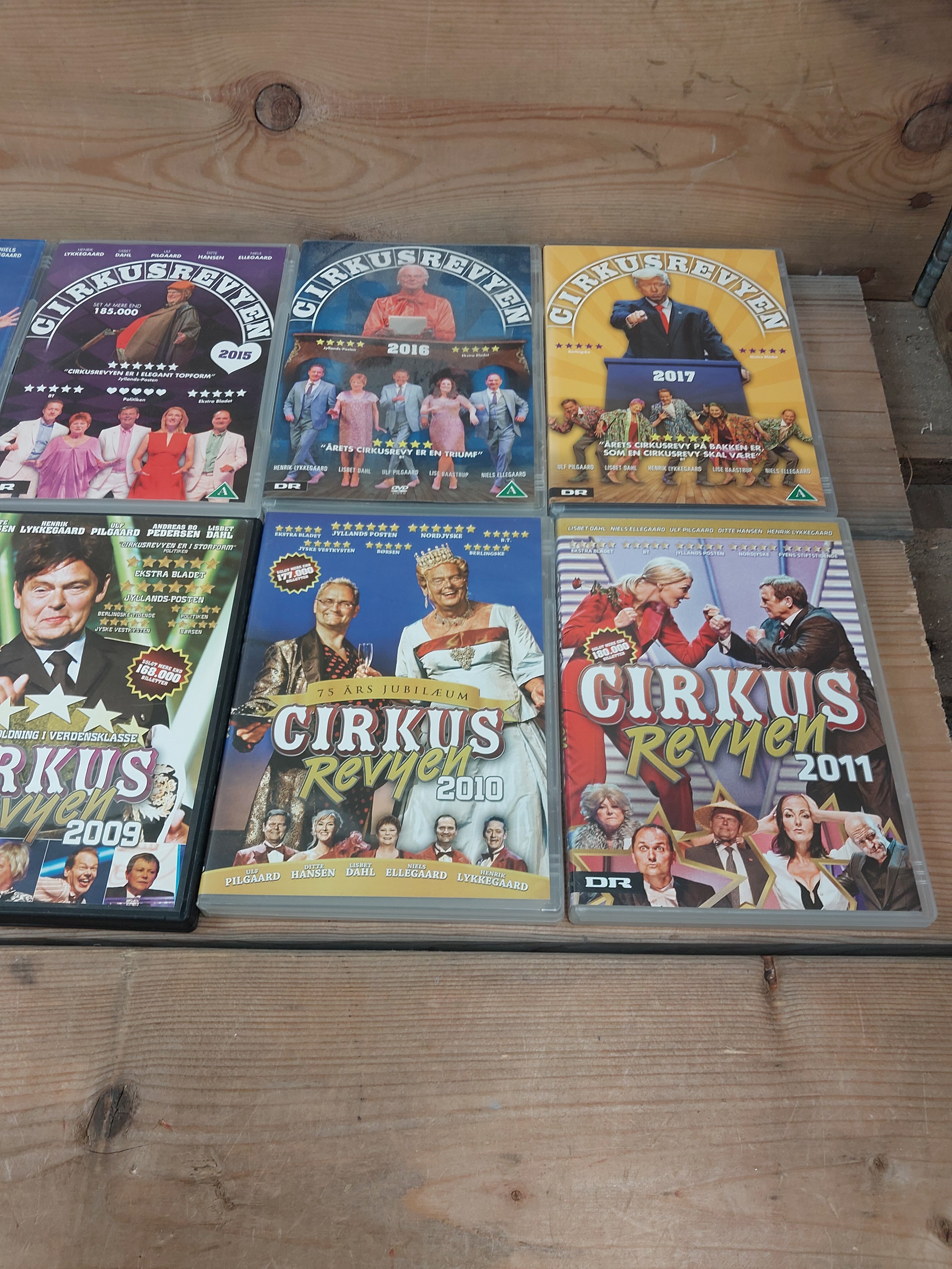 DVD - Samling Cirkus Revyen