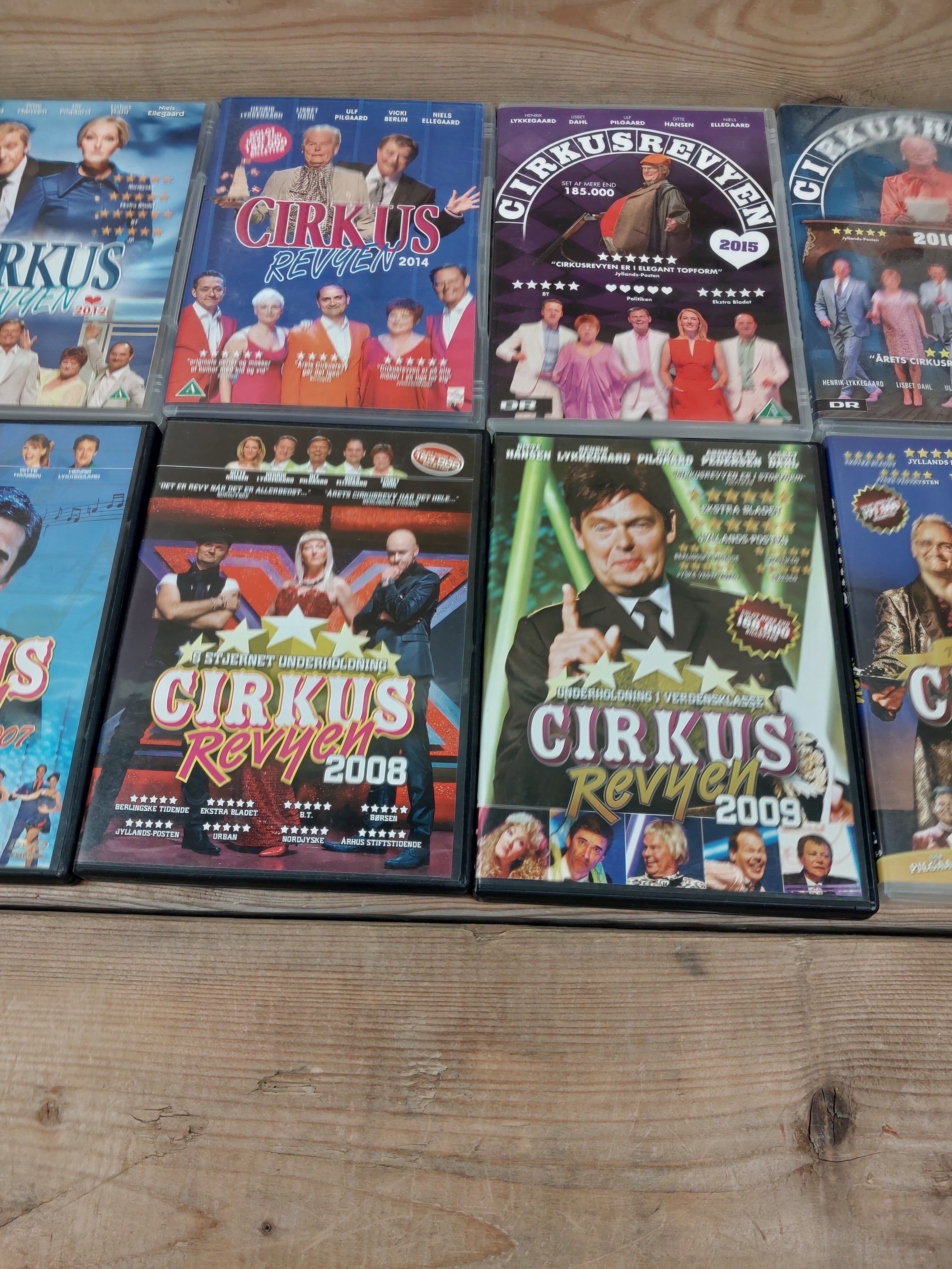 DVD - Samling Cirkus Revyen